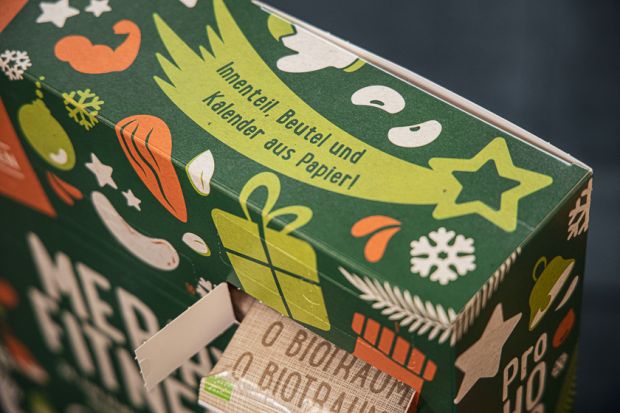 Adventskalender Fitness mit Bio Power Snacks